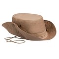 Sombrero tipo Safari 100% algodón con cordón Khaki