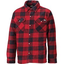 Sobrecamisa polar a cuadros Rojo XXL