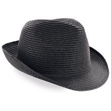 Sombrero Elegante con Cinta Interior Negro