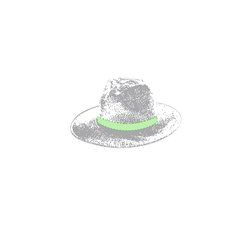 Sombrero poliéster en sobrios colores | En la cinta