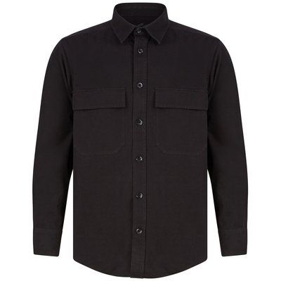 Sobrecamisa 100% algodón Black 3XL