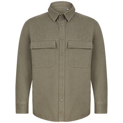 Sobrecamisa 100% algodón Khaki XS