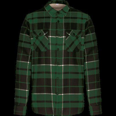 Sobrecamisa leñador Forest Green / Black Checked 3XL