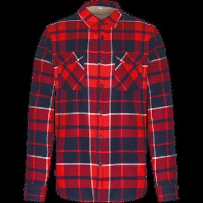 Sobrecamisa leñador Red / Navy checked 3XL