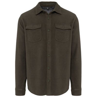 Sobrecamisa polar Dark Khaki / Storm Grey S