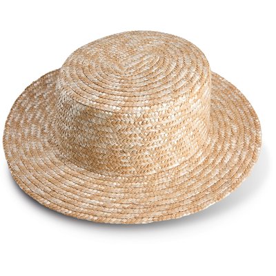 Sombrero de paja con ala grande