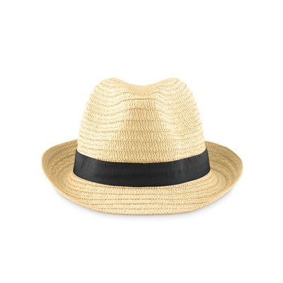 Sombrero Paja con Cinta Poliéster