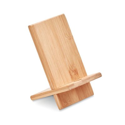 Soporte de Bambú para Smartphone Marrón