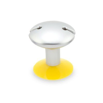 Soporte Ventosa Smartphone y Auriculares Amarillo