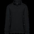 Sudadera 1/4 Cremallera Algodón Black XXL