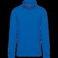 Sudadera 1/4 Cremallera Algodón Light Royal Blue 3XL