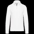 Sudadera 1/4 Cremallera Algodón White S