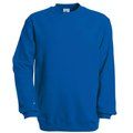 Sudadera algodón cuello redondo Royal Blue L