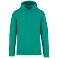 Sudadera algodón orgánico con capucha Gemstone Green M