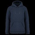 Sudadera algodón orgánico con capucha Navy blue heather XL