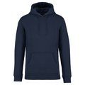 Sudadera algodón orgánico con capucha Navy Blue XXS