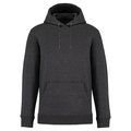 Sudadera algodón orgánico con capucha Volcano Grey Heather 3XL