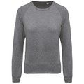 Sudadera algodón orgánico cuello redondo Grey Heather M