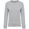 Sudadera algodón orgánico cuello redondo Snow Grey S