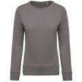 Sudadera algodón orgánico cuello redondo Storm Grey XXL