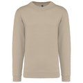 Sudadera algodón poliéster cuello redondo Light Sand S