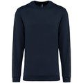 Sudadera algodón poliéster cuello redondo Navy S