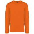 Sudadera algodón poliéster cuello redondo Orange S