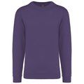 Sudadera algodón poliéster cuello redondo Purple M