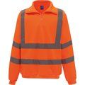 Sudadera alta visibilidad Forro de jersey Hi Vis Orange XL