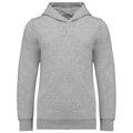 Sudadera básica infantil con capucha Oxford Grey 10/12 ans