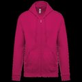 Sudadera básica unisex con capucha Rosa L