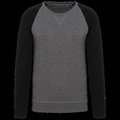 Sudadera bicolor hombre Grey Heather / Black 3XL