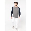 Sudadera bicolor hombre