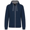 Sudadera Bolsillo con acceso para auriculares Azul S