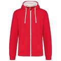 Sudadera Bolsillo con acceso para auriculares Rojo XL