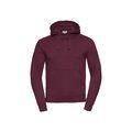 Sudadera con bolsillo canguro diseño atemporal Burgundy XL