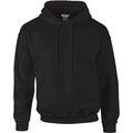 Sudadera capucha algodón antibolitas Black M