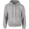 Sudadera capucha algodón antibolitas Sport Grey S