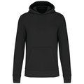 Sudadera capucha algodón orgánico niños Black 10/12 ans