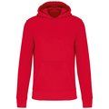 Sudadera capucha algodón orgánico niños Red 4/6 ans