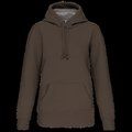 Sudadera capucha algodón Unisex Dark Khaki 4XL