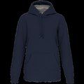 Sudadera capucha algodón Unisex Navy XS