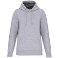 Sudadera capucha algodón Unisex Oxford Grey S