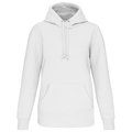 Sudadera capucha algodón Unisex White XS