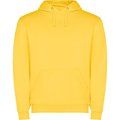 Sudadera capucha con bolsillo Amarillo S