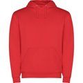 Sudadera capucha con bolsillo Rojo 3XL