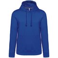 Sudadera con capucha en colores Azul L