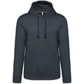 Sudadera con capucha en colores DARK GREY 3XL