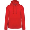 Sudadera con capucha en colores Red M