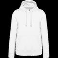 Sudadera con capucha en colores White XL